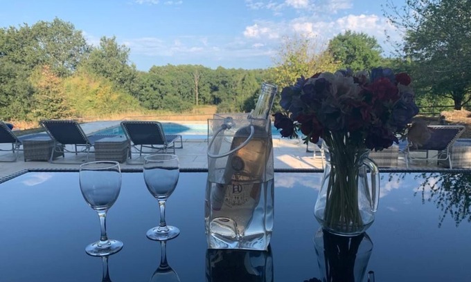 Saint-Privat-des-Pres Other | Farmhouse with private pool and garden