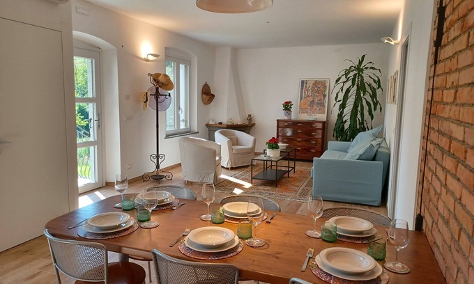 Rocca Grimalda Villa | Farmhouse 80 square meters newly renovated, Barbecue, garden