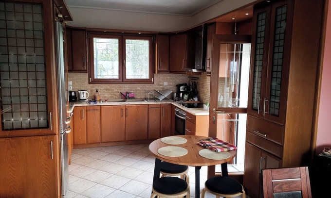 Romanos Villa | Ferienhaus in Ruhiger Umgebung mit Gehobener Ausstattung und Tollem Meeresblick