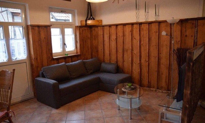 Fladungen Apartment | Ferienhaus mit Kaminofen