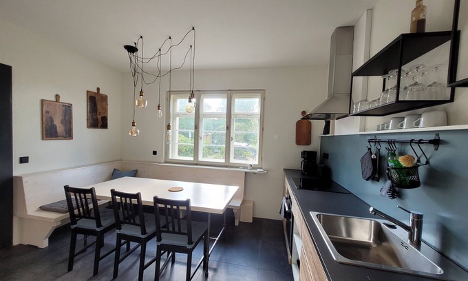 Ostrau Apartment | Fewo Seilschaft im Hillehof Ostrau Traumhafte Aussicht und Großer Garten