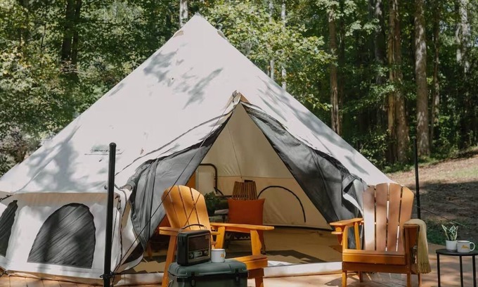 Travelers Rest RV Rental | Field Trip Unit 8 Small Bell Tent