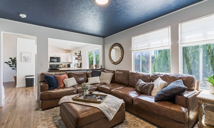 Caldwell House | Fire pit, Large yard, patio, BBQ, 2 Story home