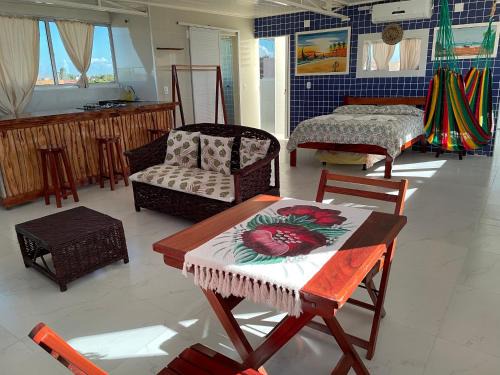 Paracuru Apartment | Flat com Varanda e Vista Mar