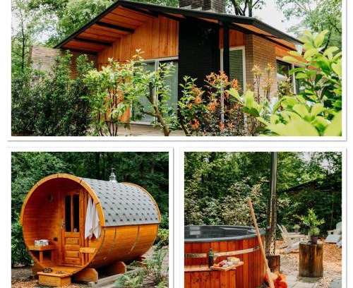 Rheezerveen House | Forest Bungalow 2 * Hottub & Sauna * Natuur