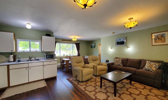 Sitka Apartment | {Forget-Me-Not Inn} Alaskan Vacation Rental (Bear Suite)