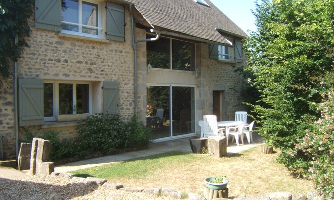 Moutiers House | Former barn located in one of the most beautiful villages in bloom with 4 flowers.