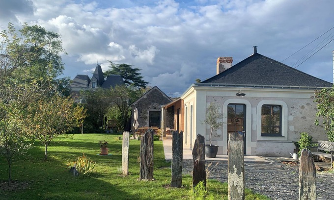 Moze-sur-Louet Cottage | Französisches Landhaus im Anjou, in den Weinbergen, in Loire- und Schlössernähe