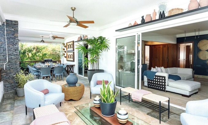 Puerto Bahia Apartment | Frontline spacious and modern apartment in the best beach in Las Terrenas