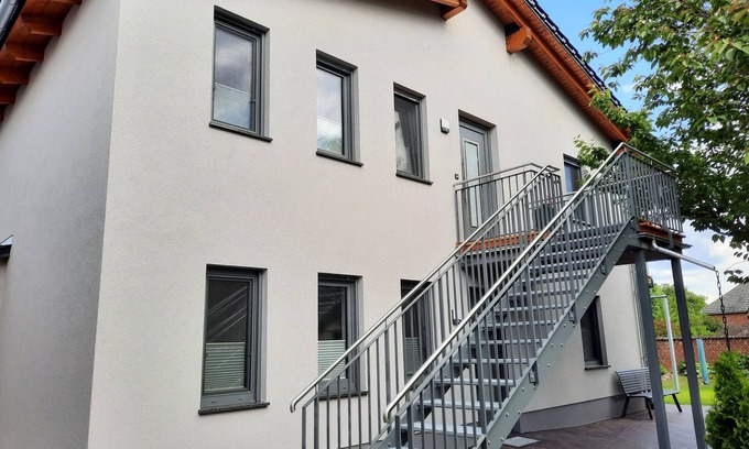 Steinkirchen Apartment | FW1 100 m² balcony - Holiday apartments pure nature