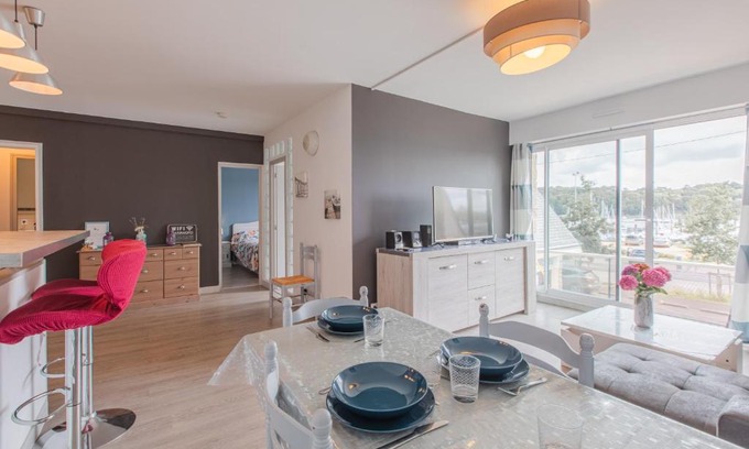 Lezardrieux Apartment | Gîte du Port sur la presqu'île de Lézardrieux