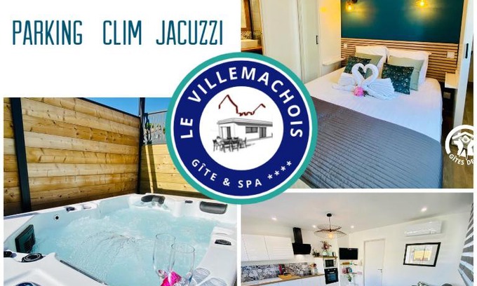 Villemoustaussou House | Gîte & Spa Le Villemachois - 4 étoiles - Jacuzzi couvert - Calme et Indépendant - Clim - Parking - 5 min Carcassonne
