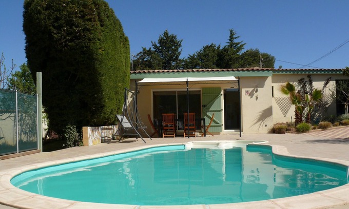 Beziers Cottage | GîteCANTO CIGALO near Valras/beach/air-conditioned + separate studio-garden-internet