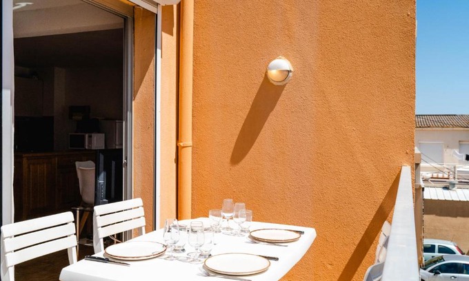 Narbonne-Plage Apartment | G11 : Appartement T2 4 couchages NARBONNE-PLAGE
