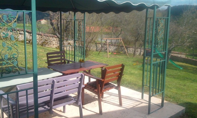 Bertignat Other | GD LODGING IN AUVERGNE IN NATURE WITH HIKING, BARBECUE, PETANQUE, BILLARD