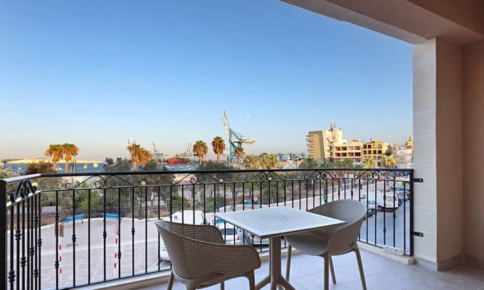 Birzebbuga Apartment | Gem Beachfront Apt with Amazing Bay and Sea Views