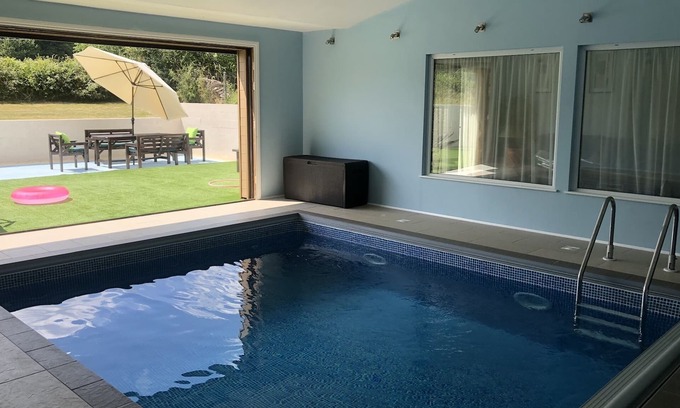 Saint-Yrieix-les-Bois House | Gite in Limousin Private exclusive heated pool for your use only large patio