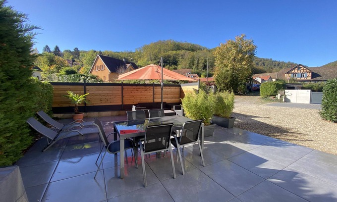 Ribeauville Cottage | Gite of charm, very cozy located in the heart of the Alsatian vineyard under the castles