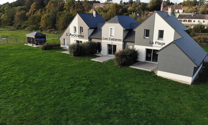 Grand-Laviers House | Gite & SPA en Baie de Somme, Lavocette, PMR