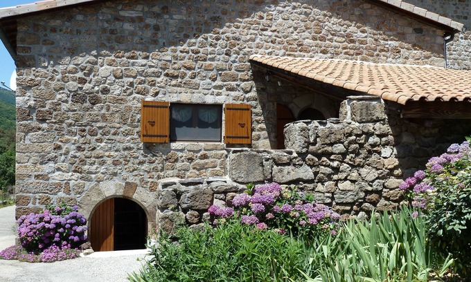 Burzet Cottage | Gîte with character in local stone, very quiet location, beautiful surroundings