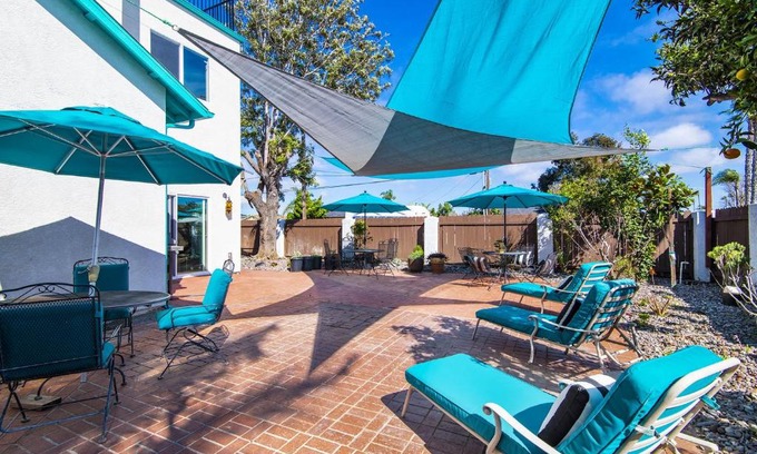 Imperial Beach House | Glam Dragon B, 5-10 Min Walk To Imperial Beach!