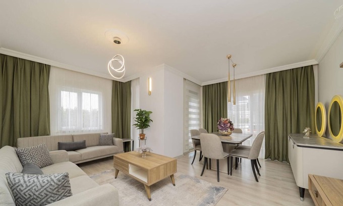 Sarsu Mahallesi Apartment | Gorgeous Flat with Mountain View in Antalya