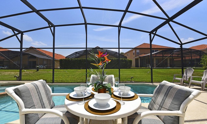 Solana House | Gorgeous Private Pool/Spa, Gated Resort, near Disney, Amenities for all