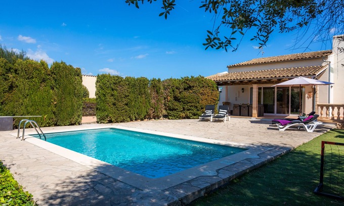 Sa Coma Villa | GREAT VILLA WITH PRIVATE POOL, CLOSE TO THE BEACH, FULLY EQUIPED.