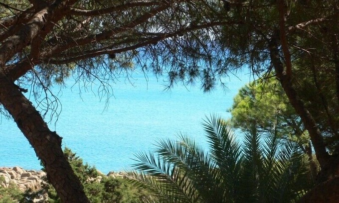 Sas Linnas Siccas Apartment | Great Apartment in a villa overlooking the sea with terrace and garden