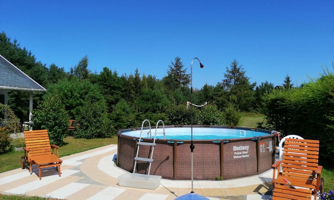 Czarny Mlyn Resort | -Great nature, forest, meadows and sea, quiet location