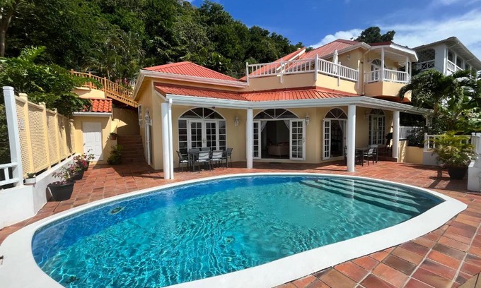 Bois d'Orange House | Gros Islet - Villa - Sleeps 8 - Pool - Seaside