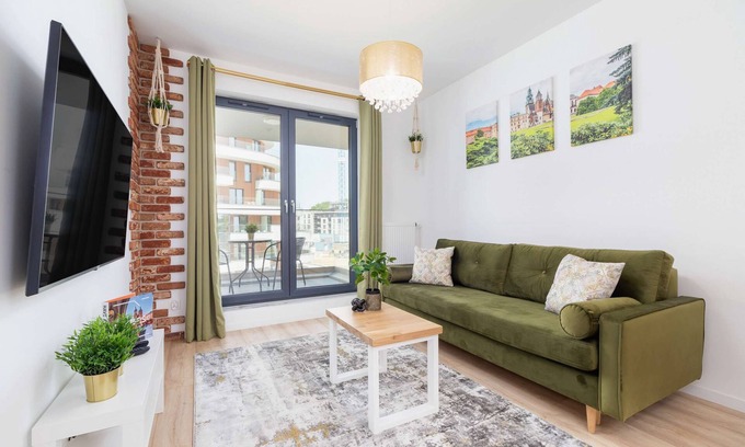 Grzegorzki Apartment | Grzegórzecka 69D | Prestige Apartment | Jacuzzi