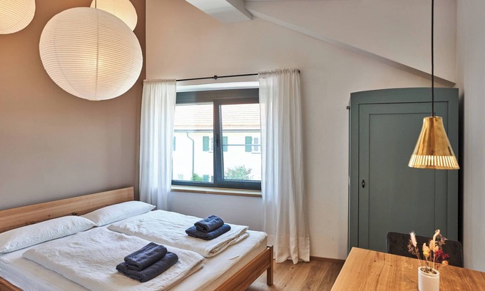 Bad Toelz House | Guest House 'Alte Seifensiederei - Cisco' with Shared Terrace, Shared Garden and Wi-Fi