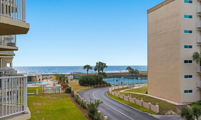 Holiday Isle Condo | Gulf View, Updated Condo, Steps from the ocean, Short Drive to Shopping