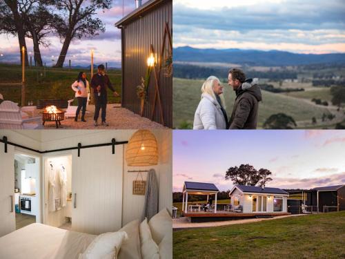 Seaton Villa | Gumnut Cottage Gippsland - Tiny Eco Stay w King Bed & Mountain Views