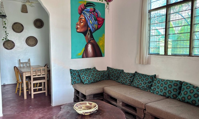 Michamvi House | Hammock Under Milky Way with Outdoor Cinema and 5 Min to Beach & The Rock