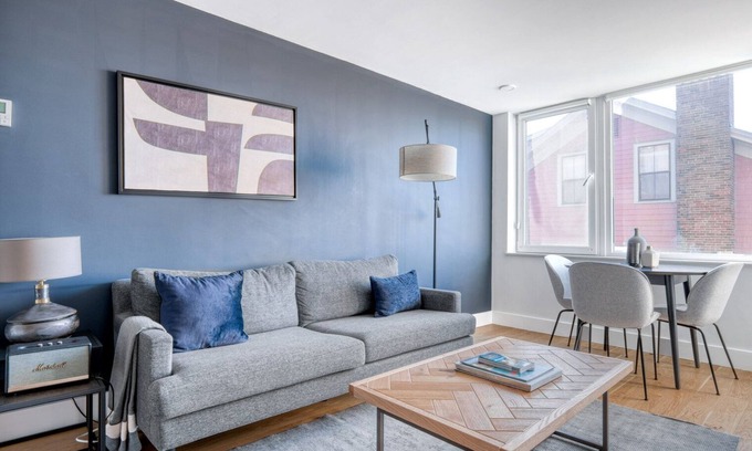 Mid-Cambridge Apartment | Harvard Sq 1BR w/Balcony, near Shops & Campus by Blueground