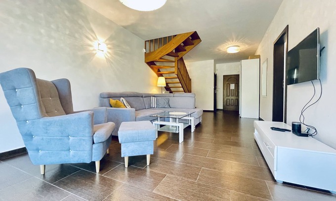 Rogowo House | Haus am Meer mit 5 Schlafzimmern in Einer Geschlossenen Wohnanlage