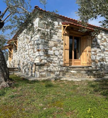 Afissos House | Haus im Olivenhain direkt am Meer