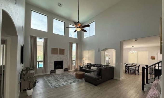 Circle Cross Ranch House | Heated Pool Included: Upscale Family Retreat with Office & Game Room