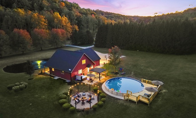 Rockbridge House | HeatedPool-Game RoomTheater-Pond~SpeakEasy