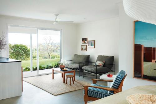 Myocum House | Hidden Byron - designer hinterland oasis with pool, fireplace and firepit