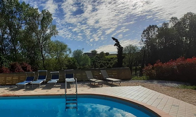 Nizza Monferrato Apartment | HILLS UNESCO relax in the "Barbera apartment" pool