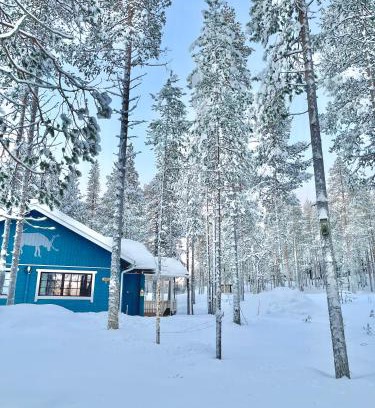 Akaslompolo Ski Chalet | Hippu Holiday Home in peaceful location near Äkäslompolo