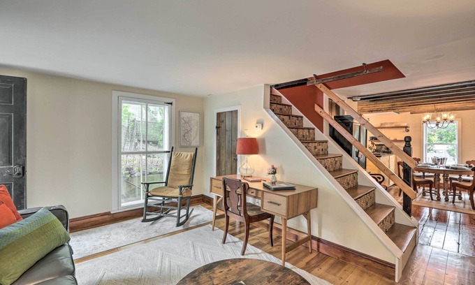 Lambertville Cottage | Historic Home in Lambertville: Walk to Bridge