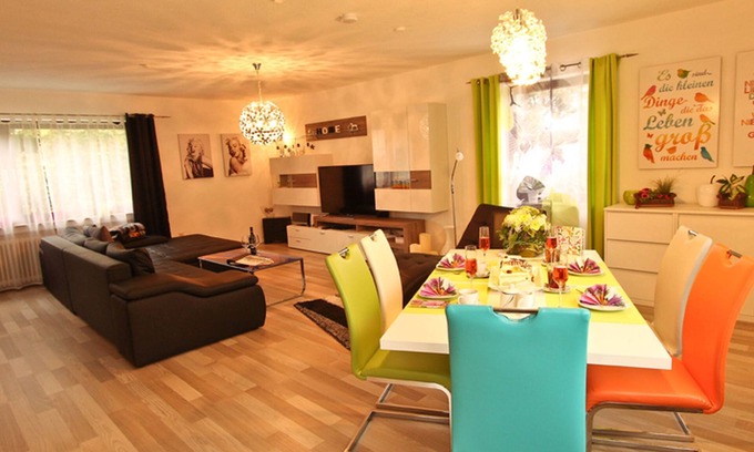 Beuren Apartment | Holiday Apartment Dieterich 1 with Terrace, Private Garden and Wi-Fi