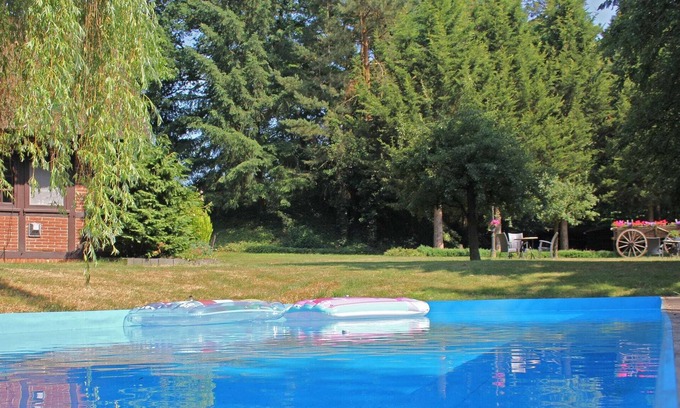 Kirchdorf House | Holiday Home in Kirchdorf with Swimming Pool,Terrace, Garden