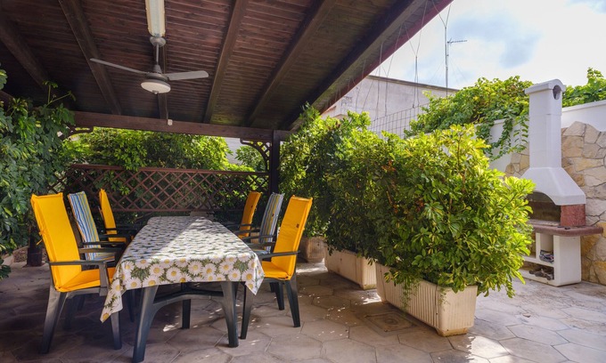 Giorgilorio House | Holiday Home "Villa Rita" 200 m the Sea with Garden & Grill