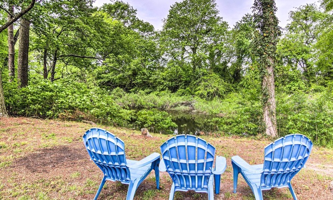 Onancock House | Home on Chesapeake Bay: Large Yard, Fire Pit