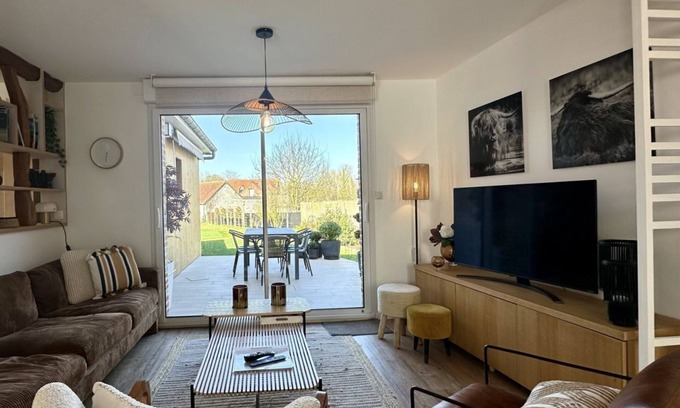 Estreboeuf Villa | Homebyus, Élégance & Détente en Baie de Somme